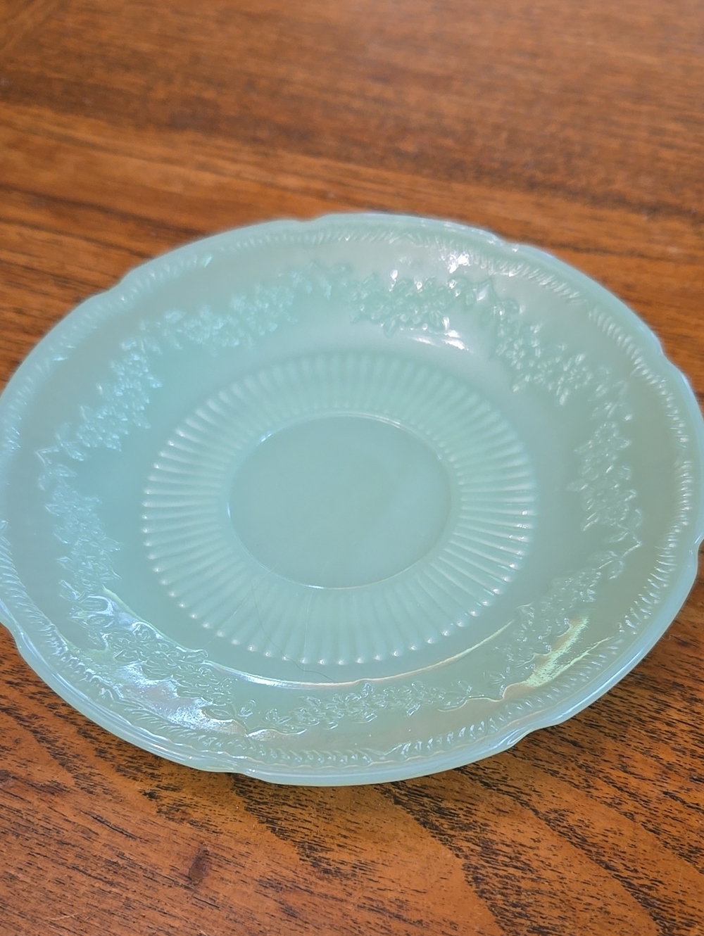 JADITE Vintage Saucer